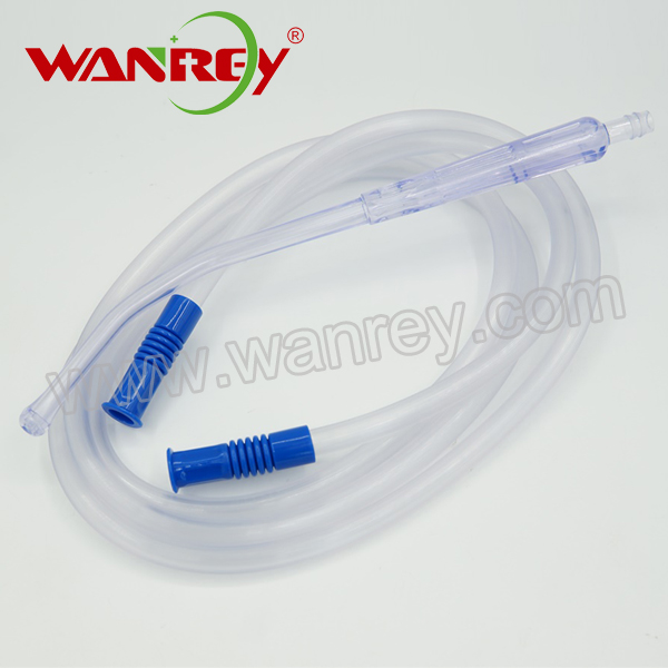 Connecting Tube With Yankauer Handle